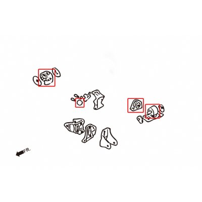 画像7: LANCER EVO79 CT9Aエンジン マウント