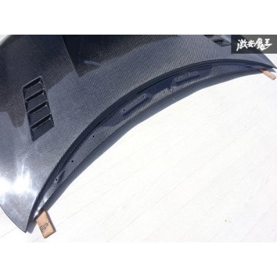 画像8: Z.S.S. ZSS RC1 RC2 オデッセイ 綾織り ダクト付き エアロ カーボンボンネット