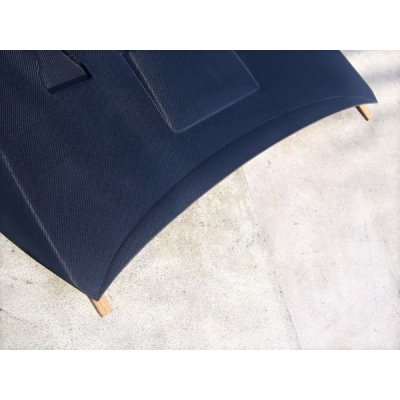 画像8: Z.S.S. ZSS GRX130 GRX133 マークX MARKX 前期 中期 後期 綾織り ダクト付き エアロ カーボンボンネット