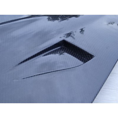 画像4: Z.S.S. ZSS CP9A ランエボ5 ランエボ6 ランサーエボリューション 綾織り ダクト付き エアロ カーボンボンネット