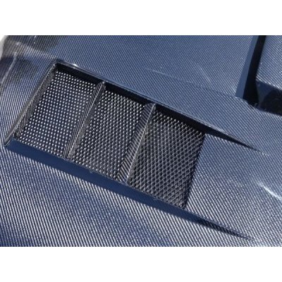 画像5: Z.S.S. ZSS GDB インプレッサ 後期 F型 G型 綾織り ダクト付き エアロ カーボンボンネット