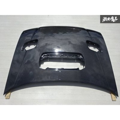 画像2: Z.S.S. ZSS GC8 GF8 インプレッサ インプレッサワゴン WRX STI 綾織り ダクト付き エアロ カーボンボンネット