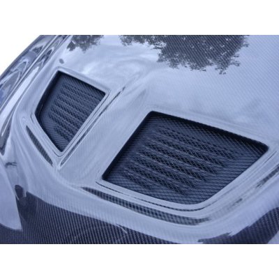 画像3: Z.S.S. ZSS CP9A ランエボ5 ランエボ6 ランサーエボリューション 綾織り ダクト付き エアロ カーボンボンネット