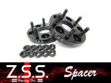 Z.S.S. ZSS ワイトレ ワイドトレッドスペーサー 2枚 スバル 15mm 5穴 PCD100 M12×P1.25 HEX19 Φ56.1