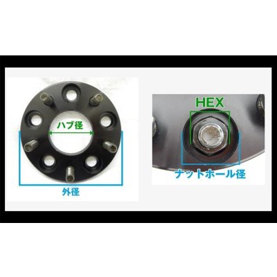 画像7: Z.S.S. ZSS ワイトレ ワイドトレッドスペーサー 2枚 日産 15mm 5穴 PCD114.3 M12×P1.25 HEX19 Φ66.1