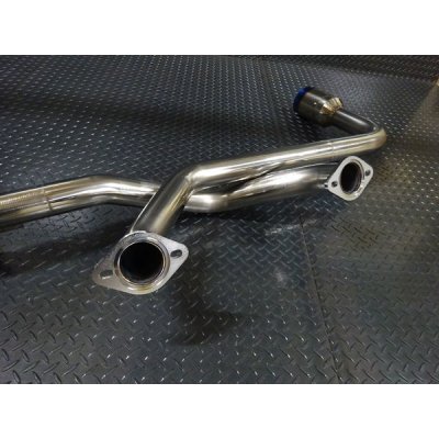 画像7: Z.S.S. ZSS UZZ40 ソアラ レクサス LEXUS SC430 直管 ストレート チタンテール マフラー 左右出し  競技用 3UZ-FE