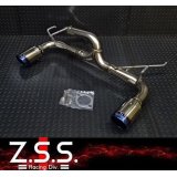 Z.S.S. ZSS V35 CPV35 スカイライン 350GT クーペ ストレート マフラー チタンテール  左右出し 競技用 VQ35DE