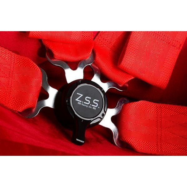 ZSS 4点式 レーシングハーネス シートベルト レッド 赤 カムロック式 3インチ ハーネス 汎用品 オフィシャル  オンラインストア