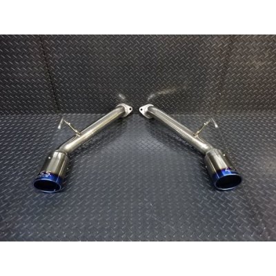 画像4: Z.S.S. ZSS Z34 フェアレディZ ストレート マフラー チタンテール  左右出し 競技用