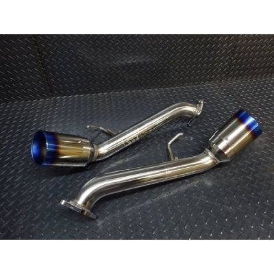 画像5: Z.S.S. ZSS Z34 フェアレディZ ストレート マフラー チタンテール  左右出し 競技用
