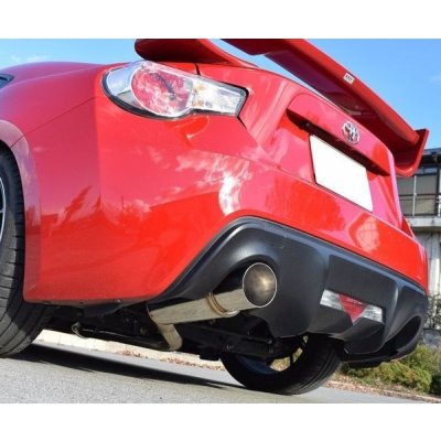 画像7: Z.S.S. ZSS ZN6 86 ZC6 BRZ 砲弾型 ストレート マフラー 左出し インナーサイレンサー付  競技用