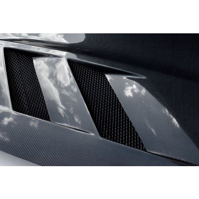 画像4: Z.S.S. ZSS Z34 フェアレディZ  綾織り ダクト付き エアロ カーボンボンネット