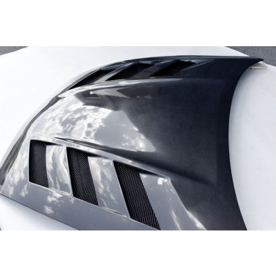 画像3: Z.S.S. ZSS Z34 フェアレディZ  綾織り ダクト付き エアロ カーボンボンネット