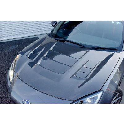 画像9: Z.S.S. ZSS ZN8 GR86 86 ハチロク 綾織り ダクト付き エアロ カーボンボンネット