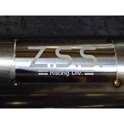 画像6: Z.S.S. Attack-ST Y51 KY51 日産 フーガ ストレート マフラー 左右出し 直管 オールステンレス 競技用 サイレンサー付 ZSS