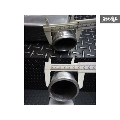 画像7: Z.S.S. 前置き インタークーラー 汎用 アルミ ターンフロー式 コアサイズ：タテ 253mm×ヨコ466mm×厚さ70mm ZSS