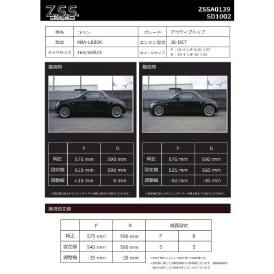 画像11: 車高調 RIGEL DAIHATSU L880K COPNE コペン