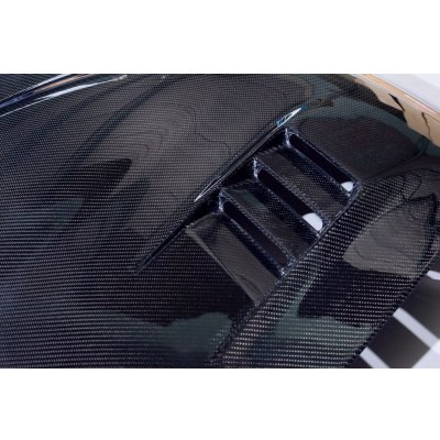 画像4: Z.S.S. ZSS L880K コペン COPEN 綾織り ダクト付き エアロ カーボンボンネット