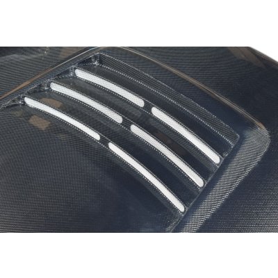 画像4: Z.S.S. ZSS BNR32 R32 スカイライン GTR GT-R 綾織り ダクト付き エアロ カーボンボンネット タイプ2