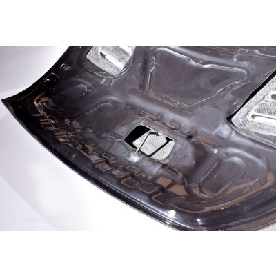 画像7: Z.S.S. ZSS L880K コペン COPEN 綾織り ダクト付き エアロ カーボンボンネット