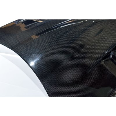 画像5: Z.S.S. ZSS L880K コペン COPEN 綾織り ダクト付き エアロ カーボンボンネット