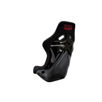 画像4: Z.S.S. フルバケットシート フルバケ ブラック FRPシェル レッドステッチ 赤 背面カバー付き 裏ロゴ