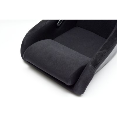 画像4: Z.S.S. フルバケットシート フルバケ ブラック FRPシェル ブラックステッチ 背面カバー付き 裏ロゴ