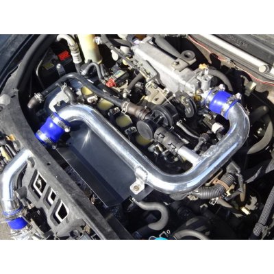 画像12: Z.S.S.  ボルトオン 純正交換タイプ インタークーラー / アルミインテークパイプ セット L880K コペン COPEN  JB-DET