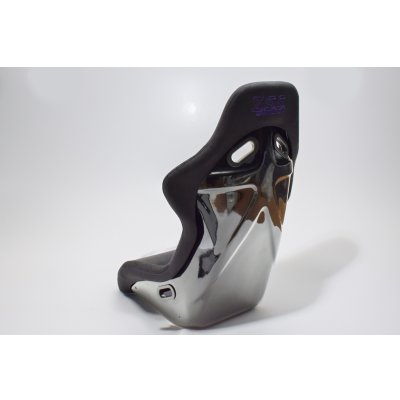 画像10: Z.S.S. フルバケットシート フルバケ ブラック FRPシェル パープルステッチ 紫 背面カバー付き 裏ロゴ