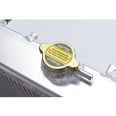 画像7: Z.S.S. アルミ 2層 ラジエーター ラジエター EF6 EF7 CR-X CRX ラジエターキャップ付き D15B ZC MT用 マニュアル用 88年〜91年