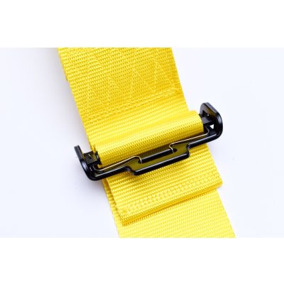 画像4: Z.S.S. ZSS 4点式 レーシングハーネス シートベルト ネオンイエロー 黄色 カムロック式 3インチ ハーネス 汎用品