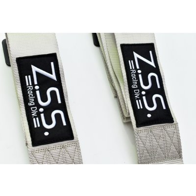 画像6: Z.S.S. 5点式 シートベルト レーシングハーネス カムロック シルバー