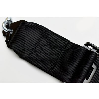 画像6: Z.S.S. ZSS 4点式 レーシングハーネス シートベルト ブラック 黒 カムロック式 3インチ ハーネス 汎用品