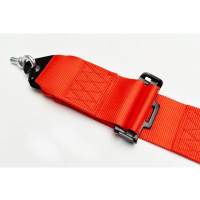 画像6: Z.S.S. ZSS 4点式 レーシングハーネス シートベルト レッド 赤 カムロック式 3インチ ハーネス 汎用品