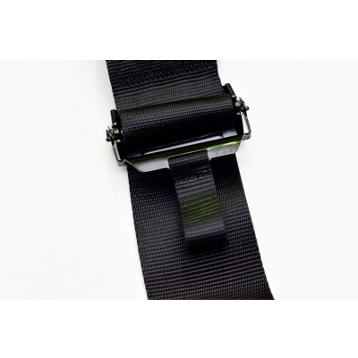 画像4: Z.S.S. 5点式 シートベルト レーシングハーネス カムロック ブラック