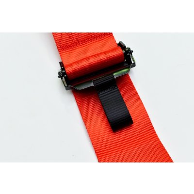 画像4: Z.S.S. 5点式 シートベルト レーシングハーネス カムロック レッド