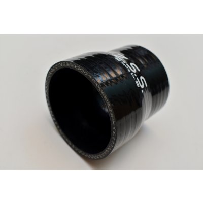 画像2: Z.S.S. シリコン ラジエターホース Φ60→Φ70 72mm 汎用 異径 変換 ストレートホース ブラック