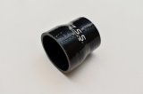 Z.S.S. シリコン ラジエターホース Φ60→Φ70 72mm 汎用 異径 変換 ストレートホース ブラック