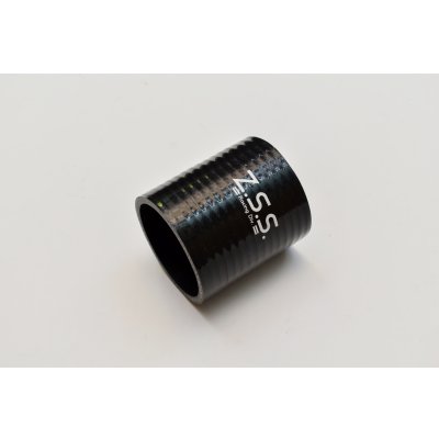 画像1: Z.S.S. シリコン ラジエターホース Φ70 72mm 汎用 ストレートホース ブラック