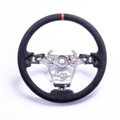 画像2: スポーツステアリング スエード調 純正互換 GRヤリス