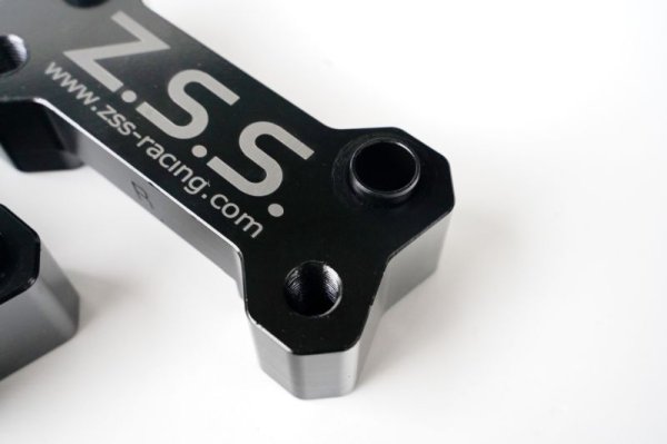 画像3: Z.S.S. DG-storm JZS147 JZS161 アリスト UZZ40 ソアラ SC フロント ロールセンターアジャスター キャンバーアダプター 30mm補正 キャンバー6度 (3)