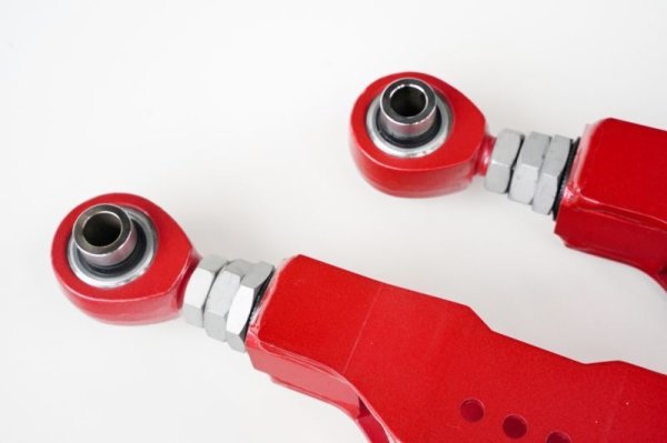 画像2: 180系 200系 210系 クラウン IS GS 120系 130系 マークX アルテッツァ 16 アリスト 調整式 リアロアアーム キャンバーアーム ピロボール仕様 30mmダウン (2)