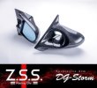 画像1: Z.S.S. ZSS S15 シルビア 綾織り カーボン エアロ ドアミラー 電動 左右セット silvia (1)