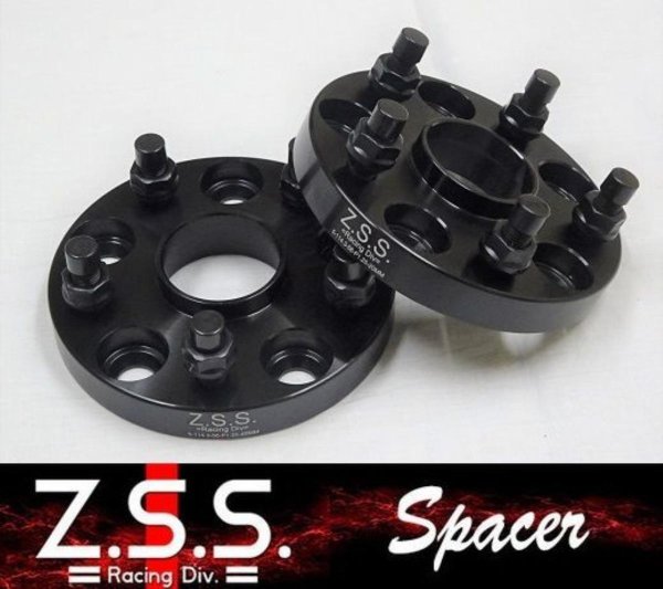 画像1: Z.S.S. ZSS ワイトレ ワイドトレッドスペーサー Type2 センターハブ一体型 2枚 スバル 20mm 5穴 PCD114.3 M12×P1.25 HEX19 Φ56 (1)