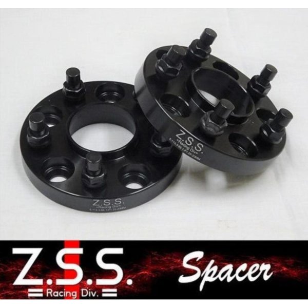 画像1: Z.S.S. ZSS ワイトレ ワイドトレッドスペーサー Type2 センターハブ一体型 2枚 日産 20mm 5穴 PCD114.3 M12×P1.25 HEX19 Φ66.1 (1)