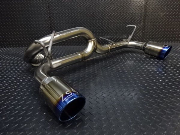 画像3: Z.S.S. ZSS V35 CPV35 スカイライン 350GT クーペ ストレート マフラー チタンテール  左右出し 競技用 VQ35DE (3)