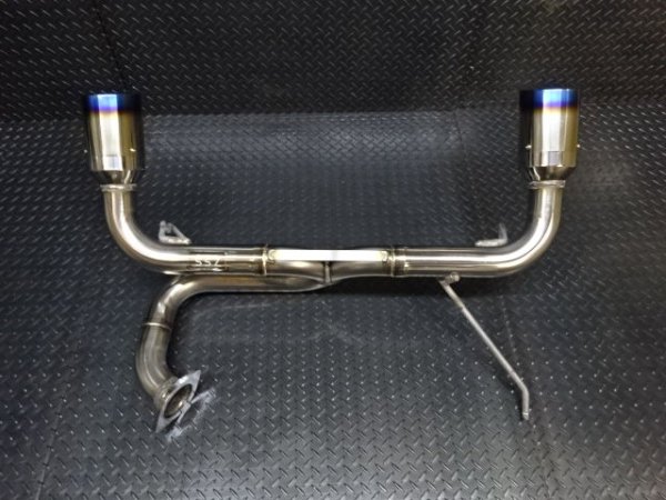 画像5: Z.S.S. ZSS V35 CPV35 スカイライン 350GT クーペ ストレート マフラー チタンテール  左右出し 競技用 VQ35DE (5)