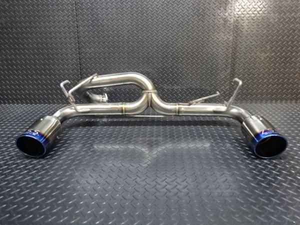 画像4: Z.S.S. ZSS V35 CPV35 スカイライン 350GT クーペ ストレート マフラー チタンテール  左右出し 競技用 VQ35DE (4)