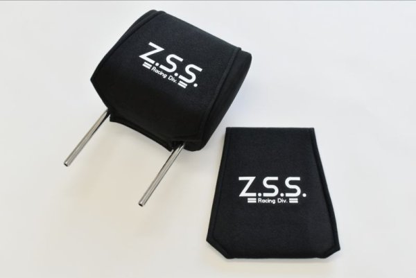 画像1: Z.S.S. ZSS 自動車用  ヘッドレストカバー 2枚セット 汎用品  (1)