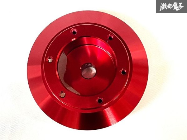 画像4: Z.S.S. ZSS ショート ステアリングボス ハンドルボス アルミ 薄型 日産用 SRSエアバック付き車 ニッサン E11 E12 Z33 Z34 V35 V36 Y50 Y51 Z50 M35 E51 C25 (4)